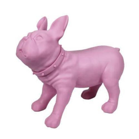 Statua del cane<br> Colore Bulldog 33 cm