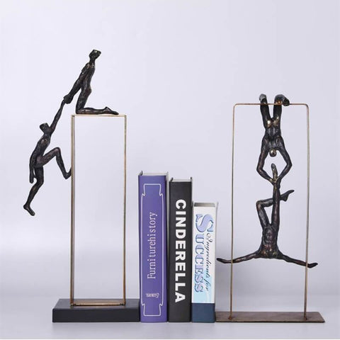 Statua dell'uomo<br> Progettazione acrobata
