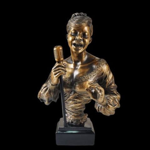 Statua di donna<br> Cantante jazz