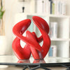 Scultura astratta<br> Unione Rossa 40 cm