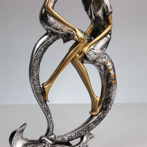 Statua moderna<br> Coppia di innamorati