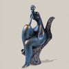 Statua rotonda della donna<br> Indipendente 33/59 cm