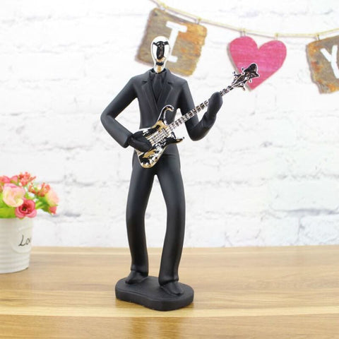 Statua dell'uomo<br> Gruppo di musicisti