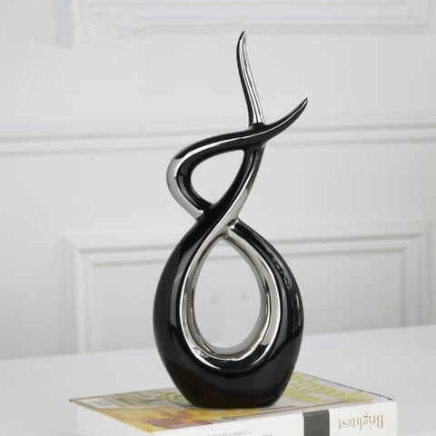 Scultura astratta<br> Abbraccio d'oro