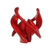 Scultura astratta<br> Unione Rossa 40 cm