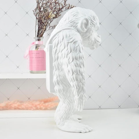 Statua del gorilla<br> Scimmia Brandalista di Banksy 36 cm