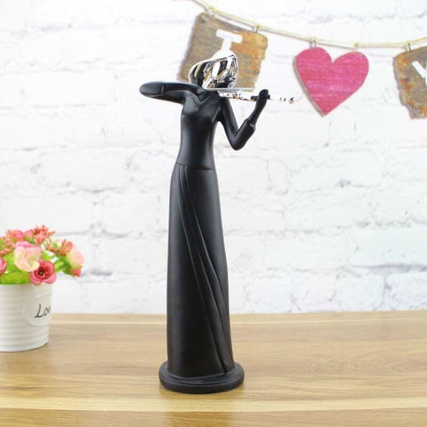 Statua dell'uomo<br> Gruppo di musicisti