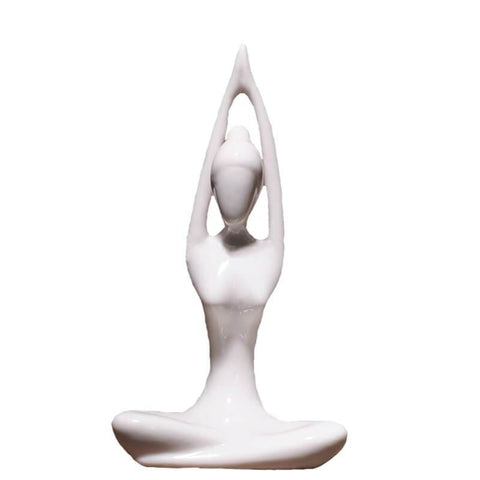 Statua di donna<br> Yoga Zen da 8 a 14 cm