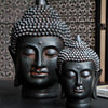 Scultura moderna della testa<br> della Meditazione del Buddha