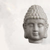 Scultura moderna della testa<br> di Budda