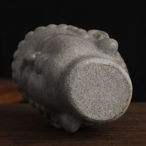 Scultura moderna della testa<br> di Budda