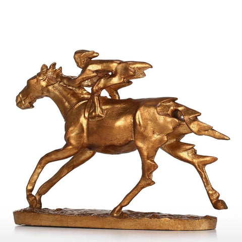 Statua del cavallo in bronzo<br> Moderno 21 cm