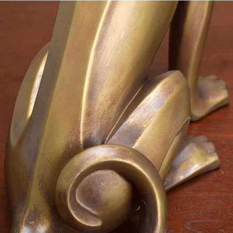 Scultura di pantera<br> Di lusso