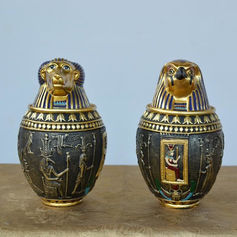 Vaso canopo di Anubi<br> Figlio di Horus