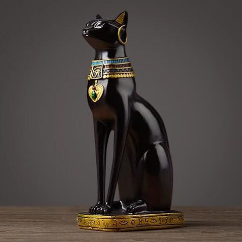 Statua del gatto egiziano<br> Bastet Deluxe