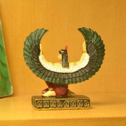 Statua di Iside<br> Ali spiegate 12 cm