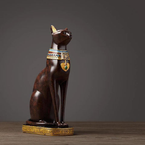 Statua del gatto egiziano<br> Bastet Deluxe