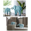 Statua decorativa dell'elefante<br> Duo