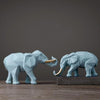 Statua decorativa dell'elefante<br> Duo