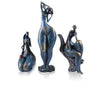 Statua rotonda della donna<br> Indipendente 33/59 cm