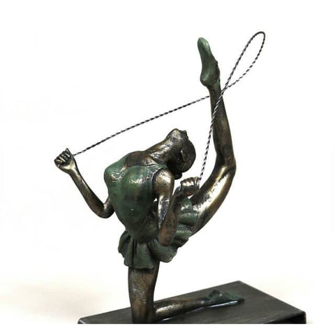 Statua di donna<br> Ginnasta retrò 23/24/27 cm