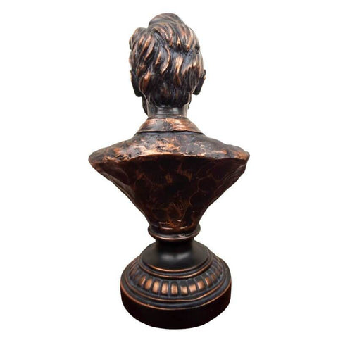 Statua dell'uomo<br> Busto di Abramo Lincoln