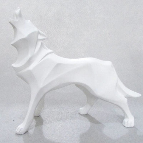 Statua del lupo<br> Origami
