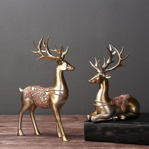 Statue Cerf Deco