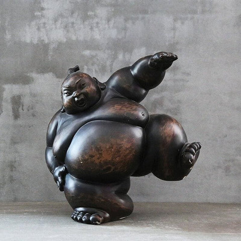 Statua dell'uomo<br> Sumo giapponese