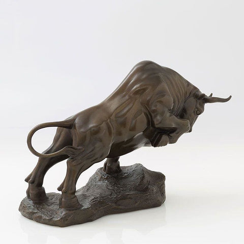 Statua del toro in bronzo<br> Di lusso