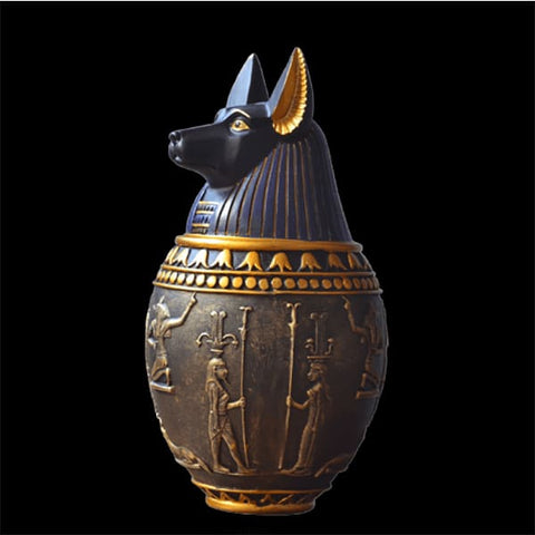 Vaso canopo di Anubi<br> Figlio di Horus