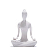 Statua di donna<br> Yoga Zen da 8 a 14 cm