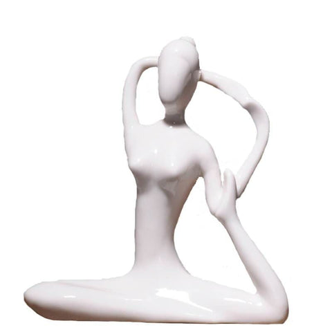 Statua di donna<br> Yoga Zen da 8 a 14 cm