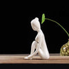 Statua di donna<br> Yoga Zen da 8 a 14 cm