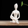 Statua di donna<br> Yoga Zen da 8 a 14 cm