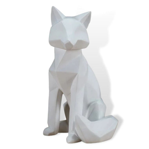 Statua della volpe<br> Origami