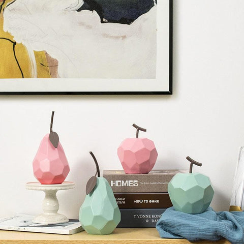 Scultura moderna<br> Origami di pere e mele