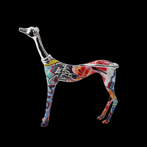 sculpture levrier