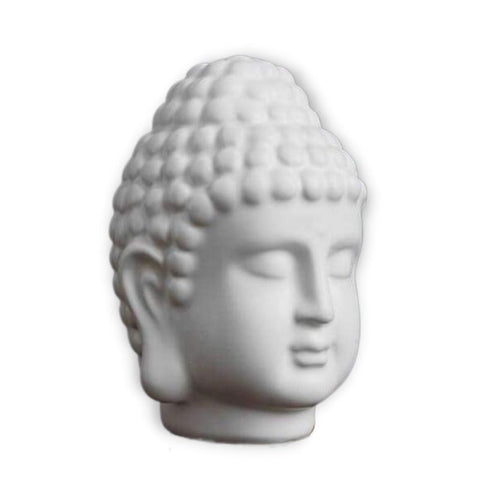 Scultura moderna della testa<br> di Budda