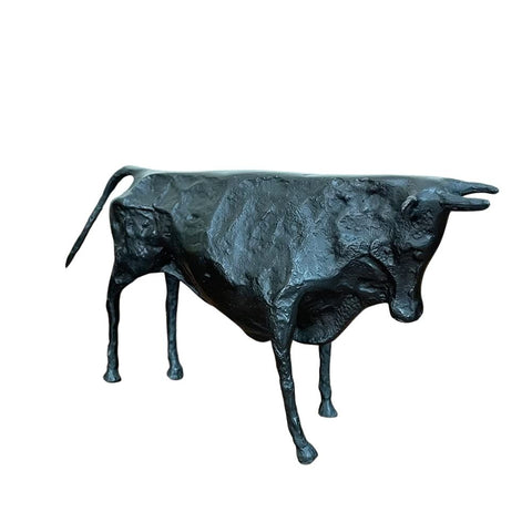 Statua in bronzo Picasso Scultura Toro 16 cm