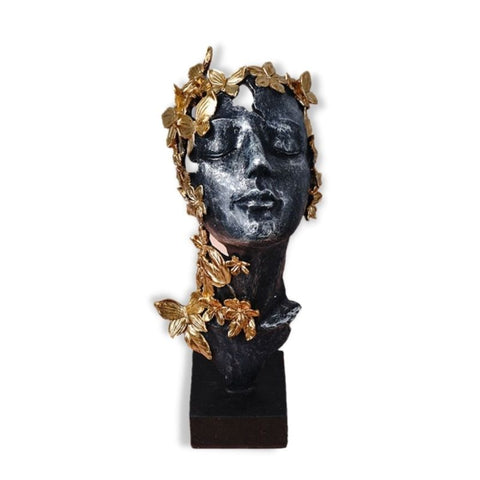 sculpture visage femme