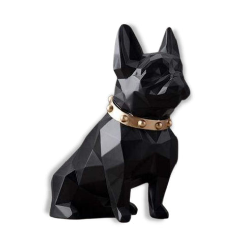 Statua del bulldog<br> Collana Origami 25 cm