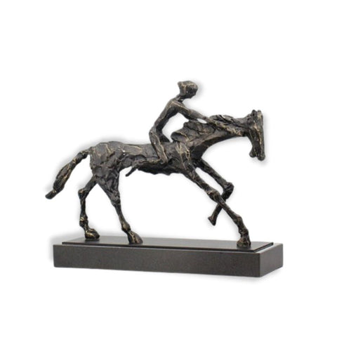 Statua del cavallo<br> Metallo