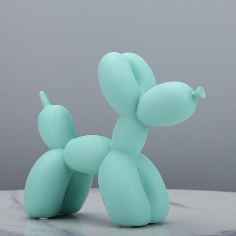 Statua del cane in mongolfiera<br> Albero