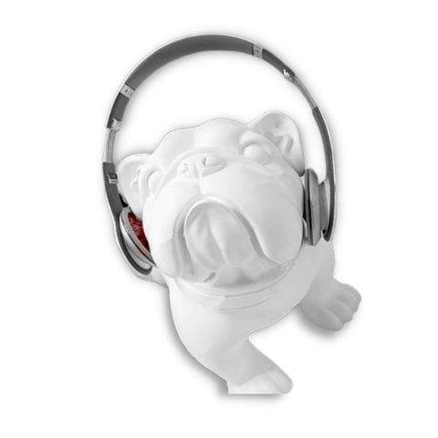 Statua del cane<br> Bulldog Musica 33 cm