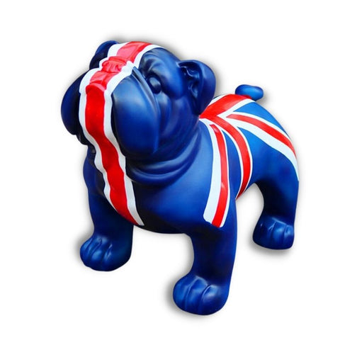 Statua del cane<br> Bulldog Regno Unito 42 cm