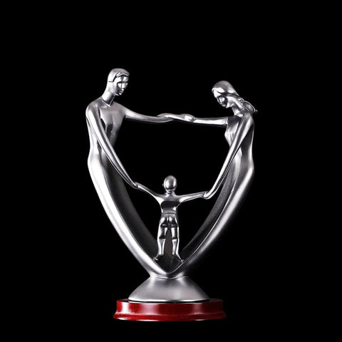 Statua di coppia<br> Famiglia unita