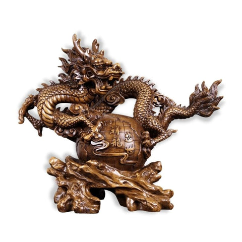 statue dragon chinois