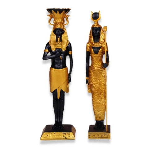 Statua del dio egiziano<br> Duo
