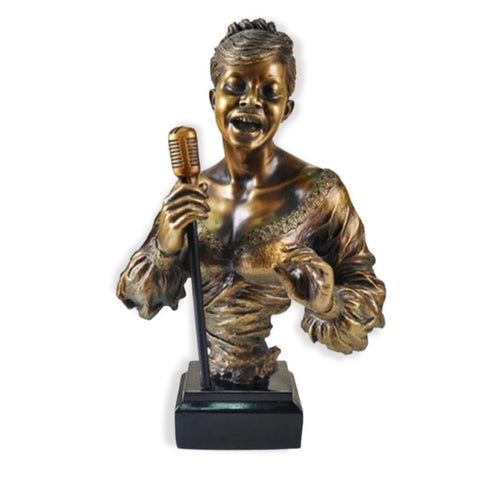 Statua di donna<br> Cantante jazz